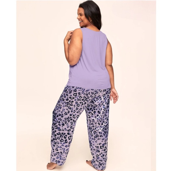 🛍️ ADORE ME Alania Plus Pajamas Tank Set - Size (L Pants) & (XL Tank Top) - Picture 2 of 13